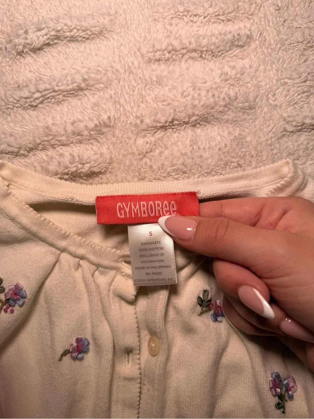 Gymboree adorable ivory